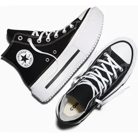 Converse Chuck Taylor All Star Lift Double Damen Schwarz/Weiß 38