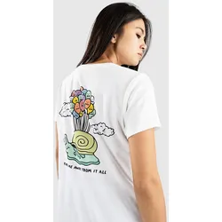 A.LAB Snail Mail T-Shirt white Gr. L