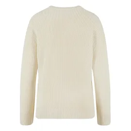 URBAN CLASSICS Rib Knit Pullover White Sand L