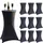 Baumarktplus 10x Stehtischhusse grau 60 cm Husse Partytisch Bistrotisch Tischdecke Decke