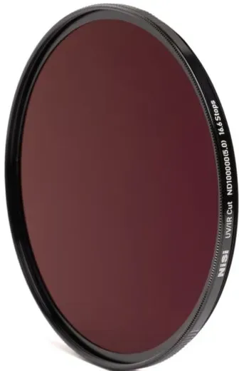 NISI Solar Pro Nano UV/IR Cut ND100000 (5.0) 16.6 Stops Filter 82mm