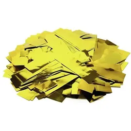 TCM Fx Konfetti Metallic Konfetti rechteckig 55x18mm, 1kg, verschiedene Farben erhältlich goldfarben
