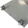 Energmix 295x295 mm 4 LED eckig Aluminium