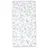 Les Fleurs Handtuch 55 x 100 cm weiß