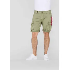 Alpha Industries Crew Kurze Hose Light Olive 30