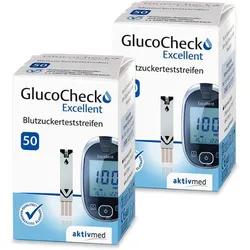 Glucocheck Excellent Teststreifen 2x50 St
