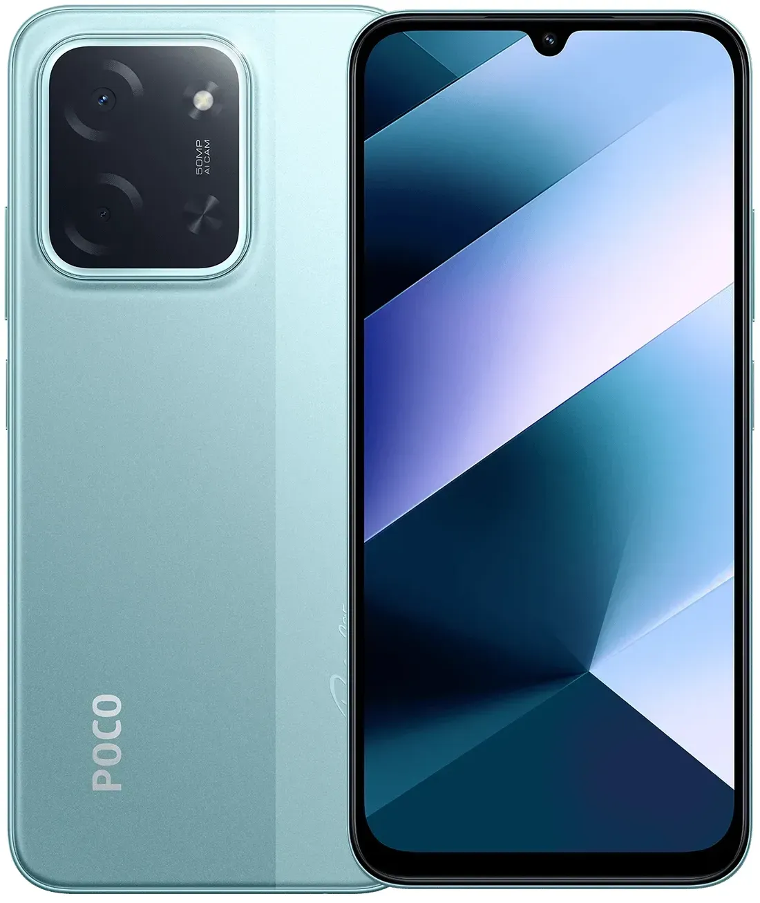 POCO C85 Smartphone 6 GB + 128 GB/8 GB + 256 GB, 6,9-Zoll-Display, 50-MP-Al-Dual-Kamera, 6000-mAh-Akku, 33-W-Schnellladefunktion, Xiaomi HyperOS 2, leistungsstarker Octa-Core-Prozessor,