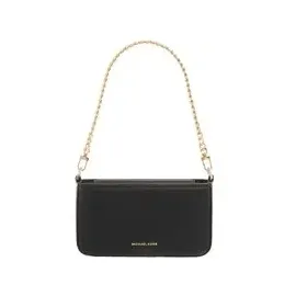 Michael Kors Bryant Sm Conv Xbody Pouchette Leder Black