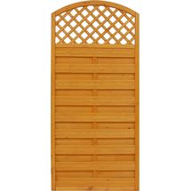 Andrewex Sichtschutzzaun Element Bordeaux 195 x 90 cm pinie