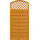 Andrewex Sichtschutzzaun Element Bordeaux 195 x 90 cm pinie