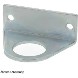 15010027021 Flexa FBW Befestigungswinkel mit Durchgangsbohrung für PG21 Schlauchverschraubungen Anschraubloch 50,0mm Bohrung 2x4,5mm - 1 Stück