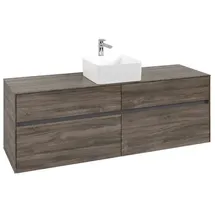 Villeroy & Boch Collaro Waschbeckenunterschrank 160 x 55 cm Stone Oak