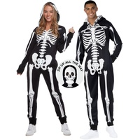 Morph Costumes Skelett Kostüm Herren Karnival Kostüm Herren Skelett Anzug Herren Skelett Kostüm Erwachsene M