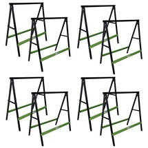Baumarktplus 8x Klappbock Sägebock Arbeitsbock klappbar 2er Sets Traglast 200 kg/Paar Gerü...