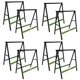 Baumarktplus 8x Klappbock Sägebock Arbeitsbock klappbar 2er Sets Traglast 200 kg/Paar Gerü...