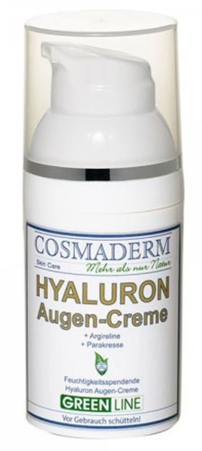 Cosmaderm Hyaluron Greenline Augencreme 30 ml Frauen