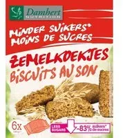 Damhert Moins de sucres Biscuit au son Autre 150 g