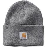 Carhartt Mädchen Kids' Knit Watch Hat Beanie-Mütze, Hellgrau/Dunkelgrau, 6-14 Years - 6-14 Jahre