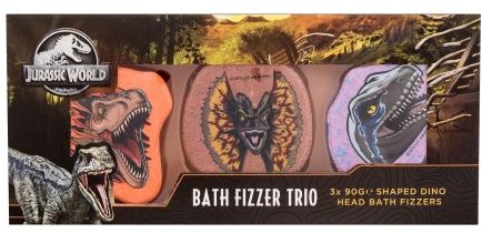 Universal Jurassic World Bath Fizzer Trio Geschenkset Badebombe 3 x 90 g