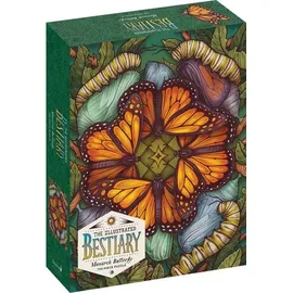 Storey Publishing The Illustrated Bestiary Puzzle: Monarch Butterfly (750 Pieces)