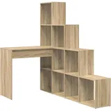 vidaXL Eck-Schreibtisch Sonoma-Eiche 101,5 x 149,5 x 149,5 cm
