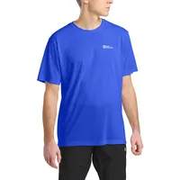 Jack Wolfskin Vonnan Kurzarm-t-shirt - Vibrant Blue - L