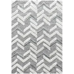 Modern Designer Elegante Teppich, Hoch-Tief Effekt 3D Boho Teppich, Pflegeleicht