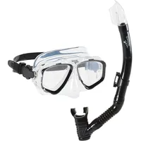 Speedo Adventure Tauchset für Unisex Erwachsene, Schwarz, One Size