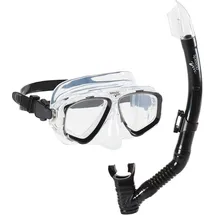 Speedo Adventure Tauchset für Unisex Erwachsene, Schwarz, One Size