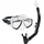 Speedo Adventure Tauchset für Unisex Erwachsene, Schwarz, One Size