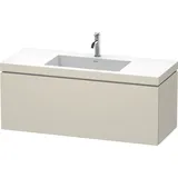 Duravit Möbelset c-shaped Set wandhängend wandhängend „L-Cube“ 120 × 50 × 48 cm