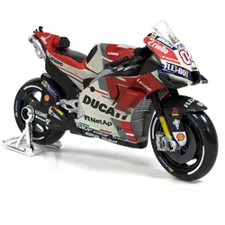 Maisto 31593 - Modellmotorrad - Ducati Desmosedici GP '18 Andrea Dovizioso (weiß-rot, Maßstab 1:18)