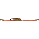 Dolezych Zurrgurt DIN EN 12195-2 Länge 8 m Breite 50 mm Getriebezugratsche + Spitzhaken