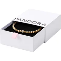 Pandora Kugeln & Pavé Armband gold 568342C01 Größe 19