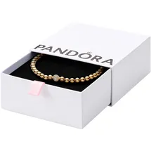 Pandora Kugeln & Pavé Armband gold 568342C01 Größe 19