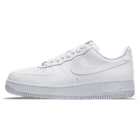 Nike Air Force 1 '07 SE Suede Damen White/Black/Metallic Silver/White 37,5