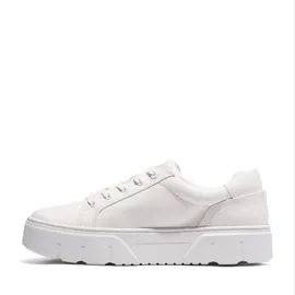 Timberland Laurel Court Sneaker, White Canvas, 39 EU Weit