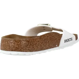 Birkenstock Madrid Birko-Flor Lack schmal patent white 41