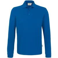 Hakro Longsleeve-Poloshirt Mikralinar® royalblau, XS