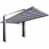 Ximax Carport My-Port Typ 3050 Typ 60 Edelstahl-Look 303 x 503cm Sonderfertigung