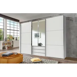 WIMEX Dreh-/Schwebetürenschrank Magic - weiß