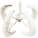 Windturbinengenerator, 600W 12V Windkraftanlage mit Controller 5 Blätter, Vertikaler Windgenerator, Vertical Windrad Stromerzeugung Kit Kleinwindkraftanlagen