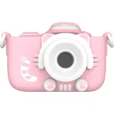 MYFIRST Camera 3, mit Schutzhülle Kinder Digitalkamera Rosa, k.A. opt. Zoom, 2 Zoll IPS