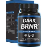 BRNR DARK BRNR Nacht-Formel mit Melatonin und L-Carnitin, Stoffwechsel-Rezeptur mit Cholin und Vitamin B6, 120 Kapseln