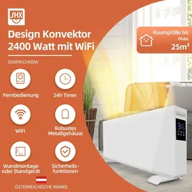 SHX SHXPKV2400W Heizkörper 2,4 kW Weiß