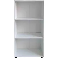 Hti-Living Regal Nina Standregal 1-tlg. 3 Regalfächer Weiß