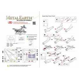 Metal Earth Fascinations B-17 Flying Fortress, MMS091