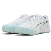 Puma Ibero V Hallenschuhe Herren Puma White/Aqua/Fizzy Light/Sea Glass 43