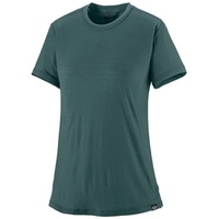 Patagonia Funktionsshirt Patagonia Ws Cap Cool Merino Blend Shirt - Merinowolle Shirt grün M