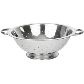 Vogue Gemüseseiher Edelstahl Durchmesser 25,5 cm Silber/Weiß